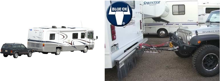 RV Towing - Tow Bar and Baseplate Set Up